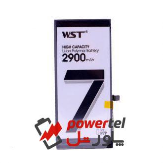 باتری موبایل مدل WST-01 ظرفیت 2900 میلی آمپر ساعت مناسب برای گوشی موبایل اپل IPhone 7plus