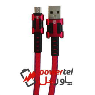 کابل تبدیل USB به microUSB  دبلیو کی مدل 3A طول 1.2 متر