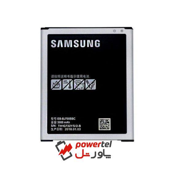 باتری موبایل مدل EB-BJ700BBC ظرفیت 3000 میلی آمپر ساعت مناسب برای گوشی موبایل سامسونگ Galaxy J4