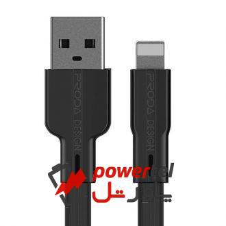 کابل تبدیل USB به لایتنینگ پرودا مدل PD_B18 طول 1 متر