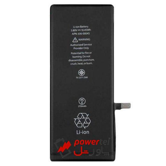 باتری موبایل مدل APN 616 ظرفیت 2750 میلی آمپر ساعت مناسب برای گوشی موبایل اپل iPhone 6s plus