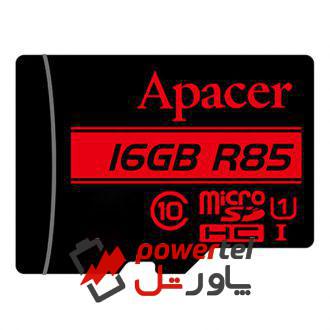 کارت حافظه microSDHC اپیسر مدل AP16G کلاس 10 استاندارد  UHS-I U1 سرعت 85MBps ظرفیت 16 گیگابایت