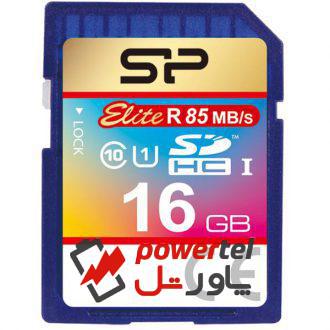 کارت حافظه SDHC سیلیکون پاور مدل Elite کلاس 10 استاندارد UHS-I U1 سرعت 85MBps ظرفیت 16 گیگابایت