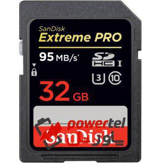 کارت حافظه SDHC سن دیسک مدل Extreme Pro کلاس 10 استاندارد UHS-I U3 سرعت 633X 95MBps ظرفیت 32 گیگابایت
