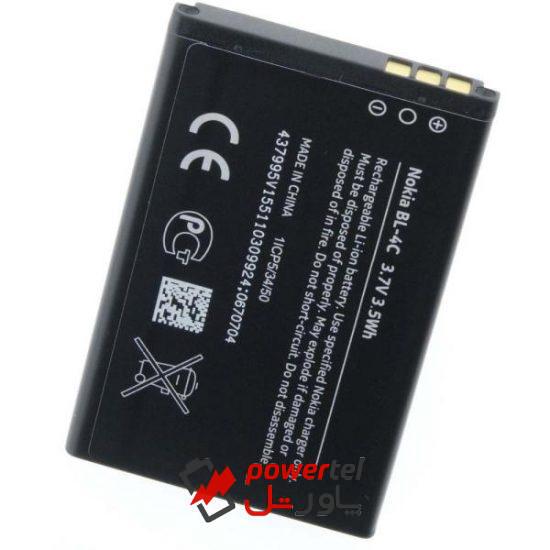 باتری موبایل مدل BL-4C ظرفیت 890 میلی آمپر ساعت مناسب برای گوشی موبایل نوکیا 4c