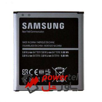 باتری موبایل مدل B600BE ظرفیت 2600 میلی آمپر دارای NFC ساعت مناسب برای گوشی موبایل سامسونگ Galaxy s4
