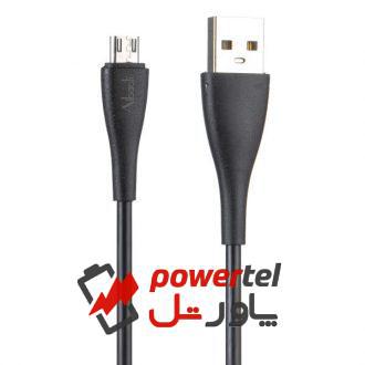 کابل تبدیل USB به microUSB ایبولی کد AM-12 طول 1 متر