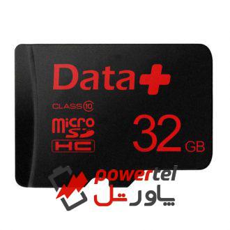 کارت حافظه microSDHC دیتاپلاس مدل AT180525  کلاس 10 ظرفیت 32 گیگابایت