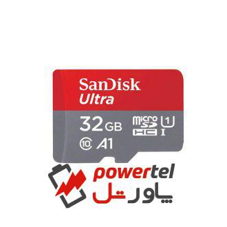 کارت حافظه‌ microSDHC سن دیسک مدل A1 کلاس 10 استاندارد UHS-I سرعت 98MBps ظرفیت 32 گیگابایت