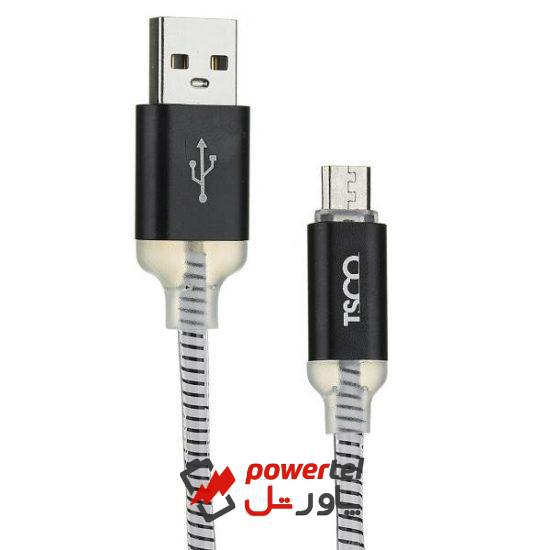 کابل تبدیل USB به microUSB تسکو مدل TC 71 طول 1 متر