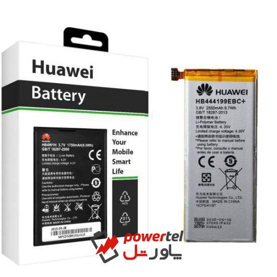 باتری موبایل  مدل HB444199EBC با ظرفیت 2550mAh مناسب برای گوشی موبایل هوآوی Honor 4C