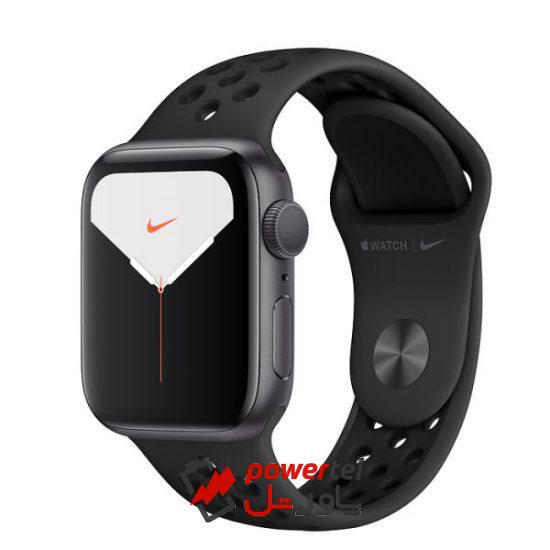 ساعت هوشمند اپل واچ سری 5 مدل 44mm Aluminum Case With Nike Sport Band