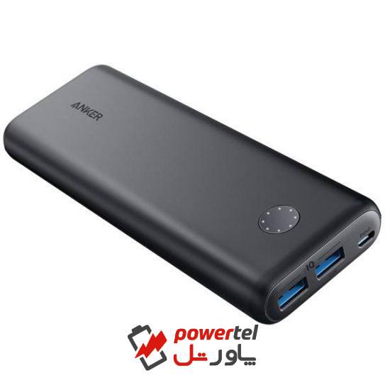 شارژر همراه انکر مدل A1260 PowerCore II با ظرفیت 20000 میلی آمپر ساعت