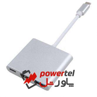 مبدل USB-C به HDMI/USB  مدل AF02