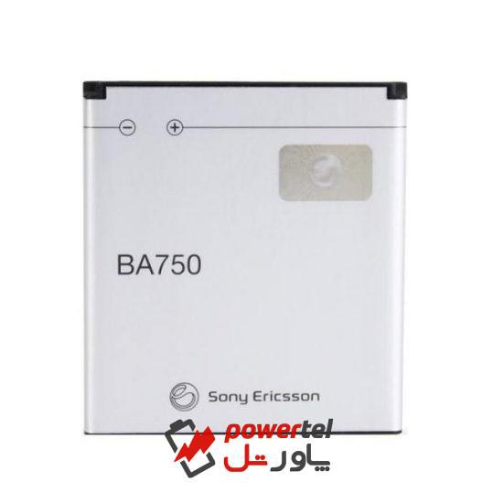باتری موبایل مدل BA750 ظرفیت 1460 میلی آمپر ساعت مناسب برای گوشی موبایل سونی اریکسون Xperia Arc