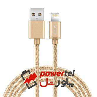 کابل تبدیل USB به لایتنینگ ایکس او مدل NB1 طول 1 متر