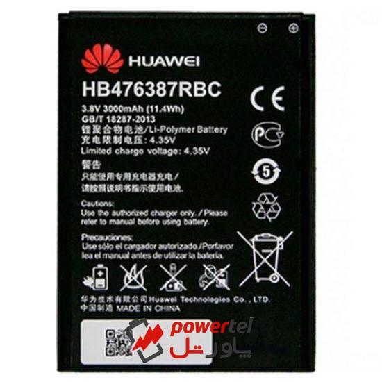 باتری هیسکا مدل HB476387RBC با ظرفیت 3000 میلی آمپر ساعت مناسب برای گوشی موبایل هوآوی اسند G750