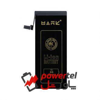باتری موبایل مارک مدل MK-6 ظرفیت 2270 میلی آمپر ساعت مناسب برای گوشی موبایل اپل Iphone 6