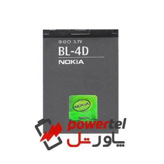 باتری موبایل مدل BL-4D ظرفیت 1200 میلی آمپر ساعت مناسب برای گوشی موبایل نوکیا N97 mini