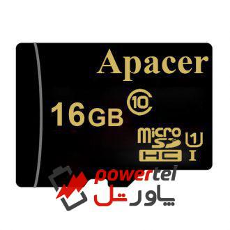 کارت حافظه microSDHC اپیسر مدل AP16GA کلاس 10 استاندارد  UHS-I U1 سرعت 45MBps ظرفیت 16 گیگابایت