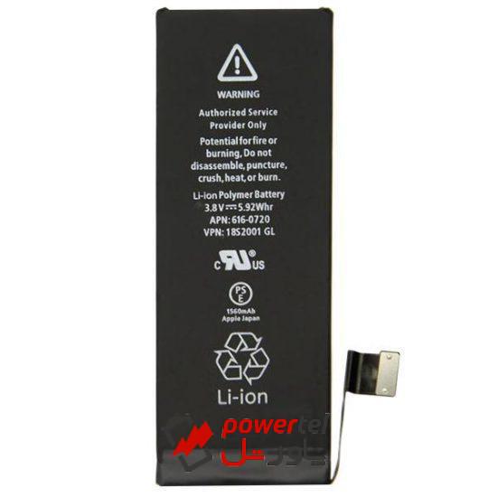 باتری موبایل مدل 0720-616  APN با ظرفیت 1560mAh مناسب برای گوشی موبایل آیفون 5S