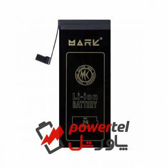 باتری موبایل مارک مدل MK-7 ظرفیت 2200 میلی آمپر ساعت مناسب برای گوشی موبایل iPhone 7