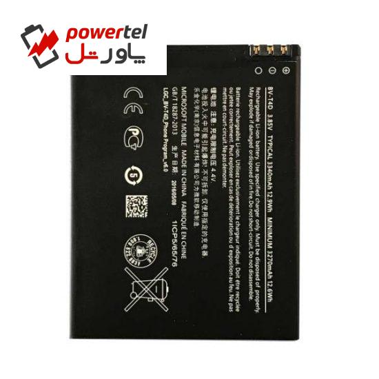 باتری مدل BV-T4D مناسب برای گوشی موبایل مایکروسافت Lumia 950XL