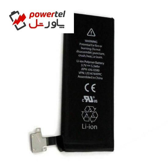 باتری موبایل مدل 0580-616 APN با ظرفیت 1430mAh مناسب برای گوشی موبایل آیفون 4s