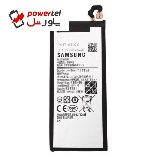 باتری موبایل مدل EB-BJ730ABE با ظرفیت 3600mAh مناسب برای گوشی موبایل سامسونگ Galaxy J7 Pro