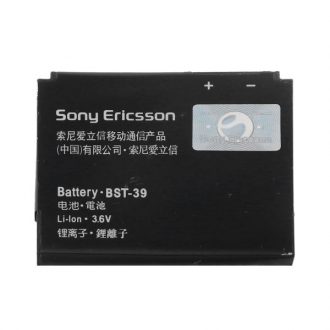 باتری موبایل مدل BST-39 ظرفیت 900 میلی آمپر ساعت مناسب برای گوشی موبایل سونی اریکسون W800c