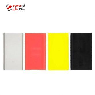 شارژر همراه  شیائومی مدل  Mi Power Bank  با ظرفیت  10000 میلی آمپر ساعت  به همراه سه عدد  کاور سیلیکونی کد7