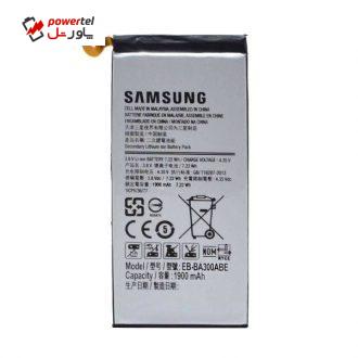 باتری موبایل مدل EB-BA300ABE ظرفیت 1900میلی آمپر ساعت مناسب برای گوشی موبایل سامسونگ Galaxy A3