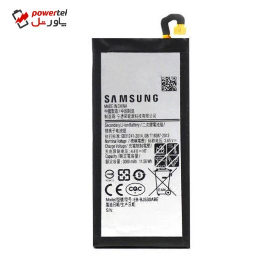 باتری موبایل مدل EB-BJ530ABE ظرفیت 3000 میلی آمپر ساعت مناسب برای گوشی موبایل سامسونگ Galaxy J5 2017