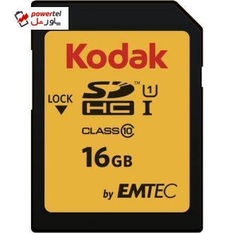 کارت حافظه SDHC امتک کداک کلاس 10 استاندارد UHS-I U1 سرعت 85MBps 580X ظرفیت 16 گیگابایت کارت حافظه SDHC امتک کداک کلاس 10 استاندارد UHS-I U1 سرعت 85MBps 580X ظرفیت 16 گیگابایت