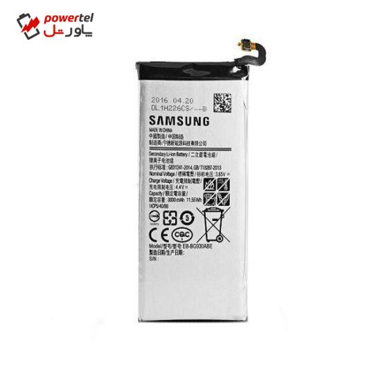 باتری موبایل مدل EB-BG930ABC ظرفیت 3000 میلی امپر ساعت مناسب برای گوشی موبایل سامسونگ Galaxy S7