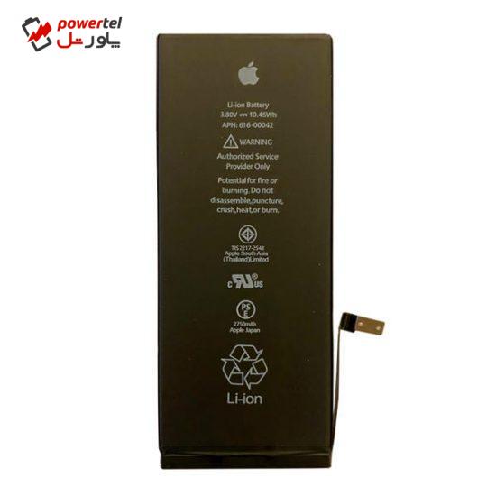 باتری موبایل مدل 6SP ظرفیت 2750 میلی آمپر ساعت مناسب برای گوشی موبایل اپل iPhone 6s Plus
