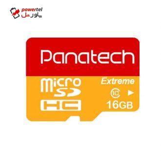 کارت حافظه microSDXC پاناتک مدل Extreme کلاس 10 استاندارد UHS-I U1 سرعت 30MBps ظرفیت 16 گیگابایت کارت حافظه microSDXC پاناتک مدل Extreme کلاس 10 استاندارد UHS-I U1 سرعت 30MBps ظرفیت 16 گیگابایت