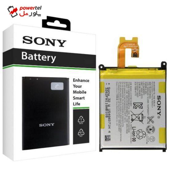 باتری موبایل سونی مدل LIS1543ERPC با ظرفیت 3200mAh مناسب برای گوشی موبایل سونی Xperia Z2