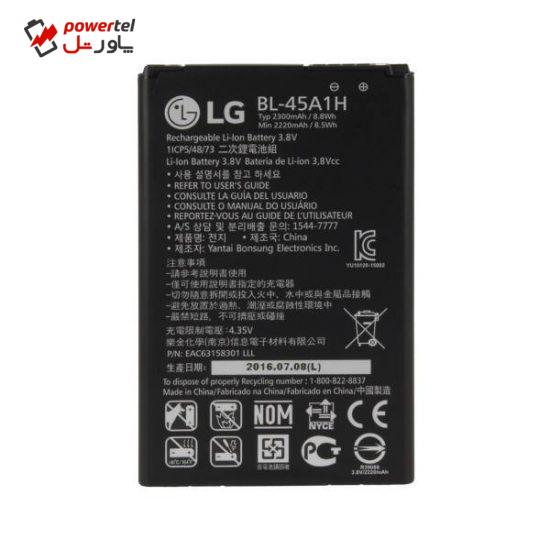 باتری گوشی مدل BL-45A1H مناسب برای گوشی ال جی K10
