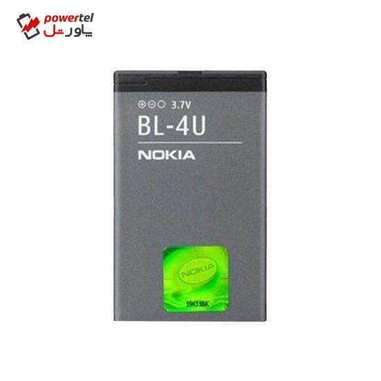 باتری موبایل مدل BL-4U ظرفیت 1000 میلی آمپر ساعت مناسب برای گوشی موبایل نوکیا 5250
