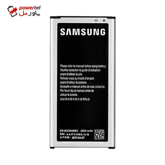 باتری موبایل مدل EB-BG900BBC با ظرفیت 2800 میلی آمپر ساعت مناسب برای گوشی موبایل سامسونگ galaxy S5
