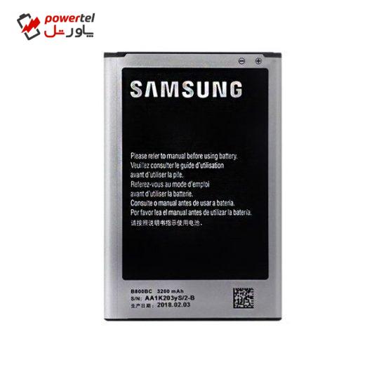 باتری موبایل مدل B800BE ظرفیت 3200 میلی آمپر ساعت مناسب برای گوشی موبایل سامسونگ Galaxy Note 3