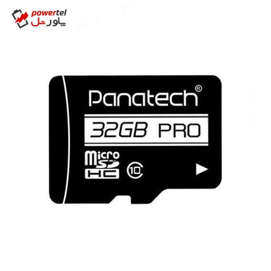 کارت حافظه‌ microSDXC پاناتک مدل Extreme کلاس 10 استاندارد UHS-I  سرعت 30MBps ظرفیت 32 گیگابایت