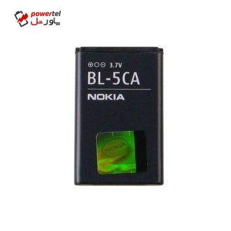 باتری موبایل مدل BL-5CA ظرفیت 700 میلی آمپر ساعت مناسب برای گوشی موبایل نوکیا 1280