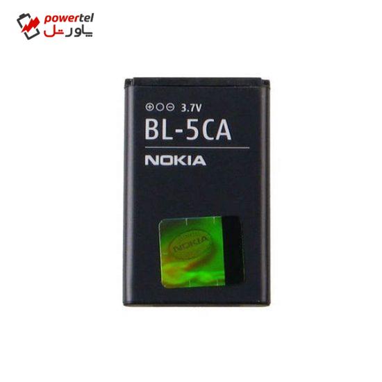 باتری موبایل مدل BL-5CA ظرفیت 700 میلی آمپر ساعت مناسب برای گوشی موبایل نوکیا 1280