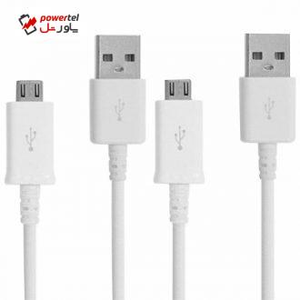 کابل تبدیل USB به microUSB مدل ECB-DU4AWE طول 0.9 متر بسته دو عددی کابل تبدیل USB به microUSB مدل ECB-DU4AWE طول 0.9 متر بسته دو عددی