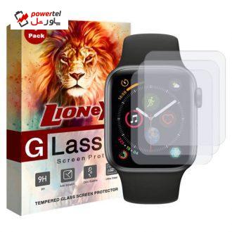 محافظ صفحه نمایش لایونکس مدل UPS مناسب برای اپل واچ 40 میلی متری بسته سه عددی محافظ صفحه نمایش لایونکس مدل UPS مناسب برای اپل واچ 40 میلی متری بسته سه عددی