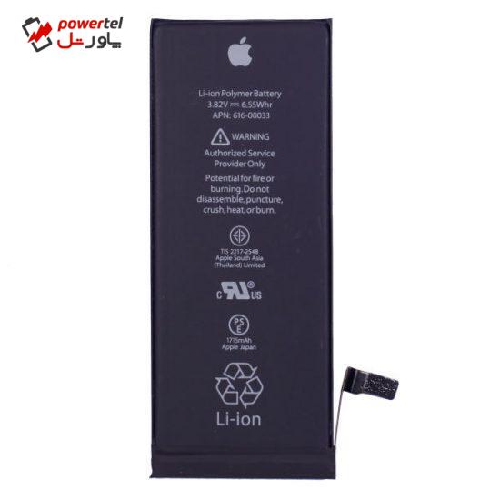 باتری  مدل 00033-616 APN  ظرفیت 1715 میلی آمپر ساعت مناسب برای گوشی موبایل اپل iPhone 6S