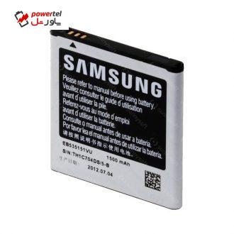 باتری موبایل مدل EB535151VU ظرفیت 1500میلی آمپر ساعت مناسب برای گوشی موبایل سامسونگ Galaxy S Advance I9070