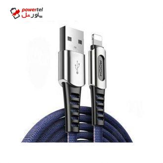 کابلل تبدیل USB به لایتنینگ راک مدل RCB-0694 طول 1 متر